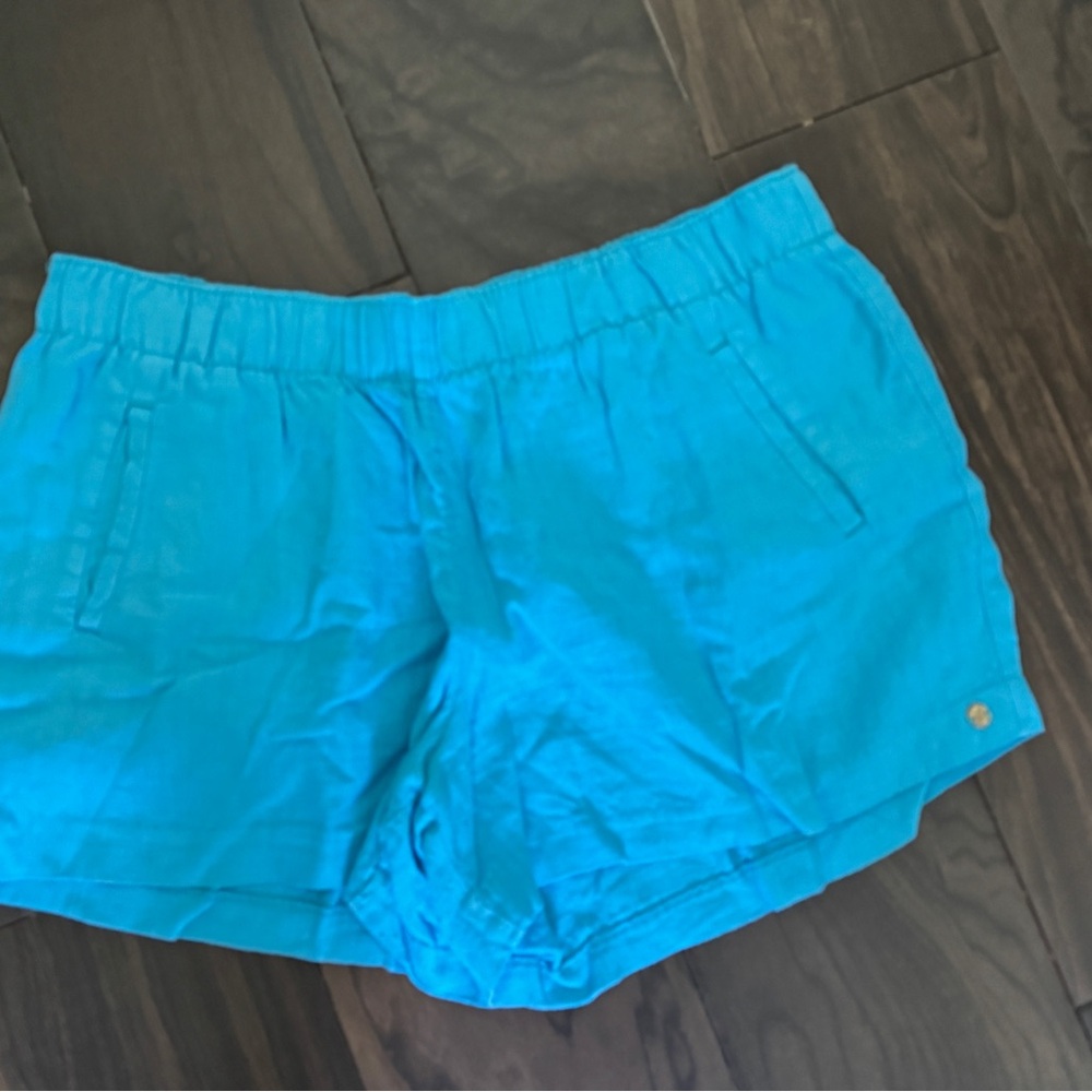 Lilly Pulitzer Lilo Linen Shorts XL